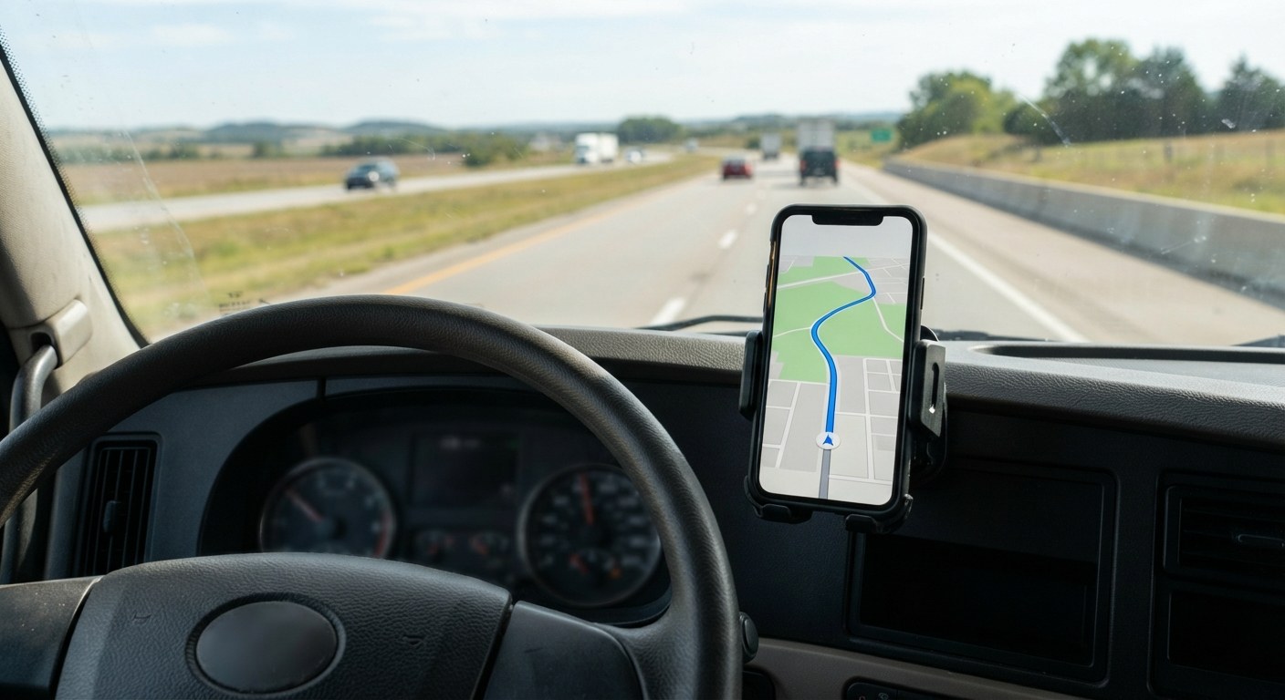 A STARBOX ATC LLC driver at the receiving door